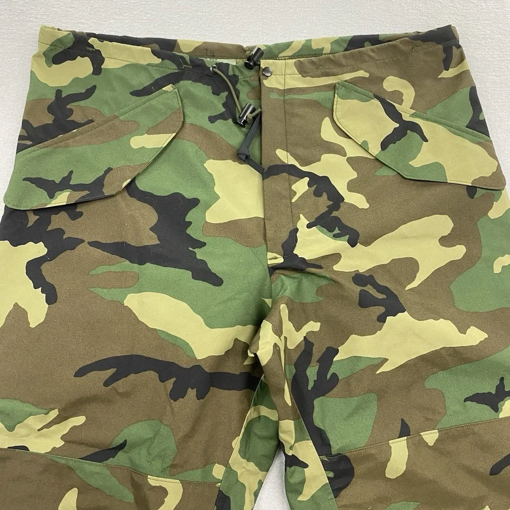 Tennier Gore-Tex Pants Large Woodland Camo ECWCS Gen I Trouser Cold Weather